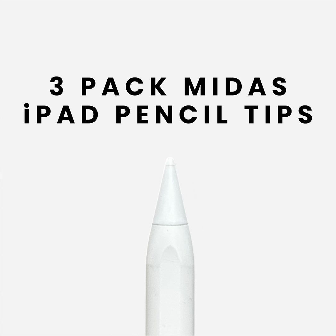 Midas Paper Feel Screen Protector (2 pack) + Midas Pen Tips