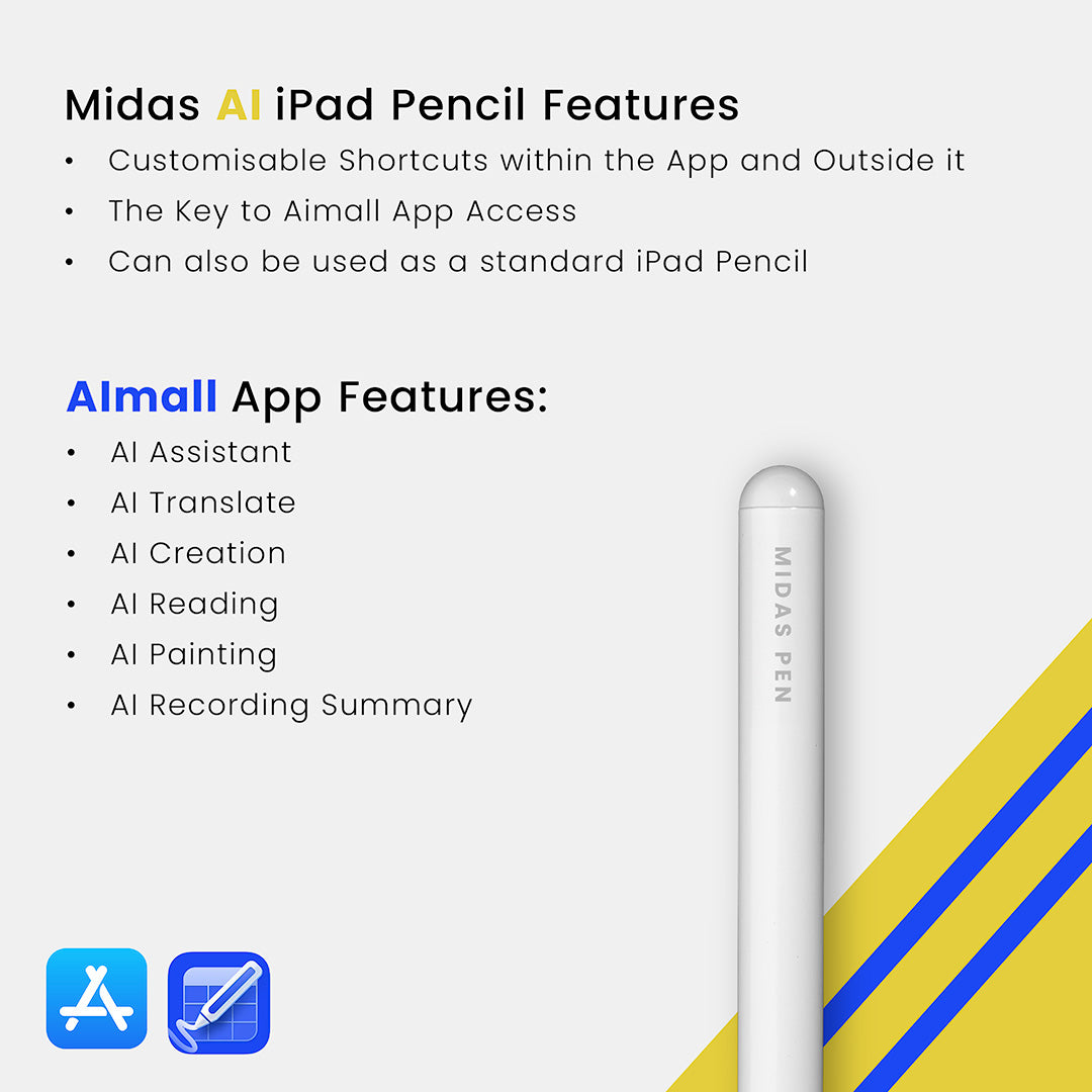 Midas AI iPad Pencil