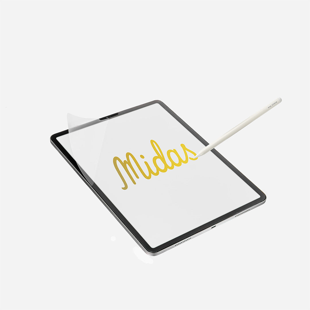 Midas Paper Feel Screen Protector (2 pack) + Midas Pen Tips
