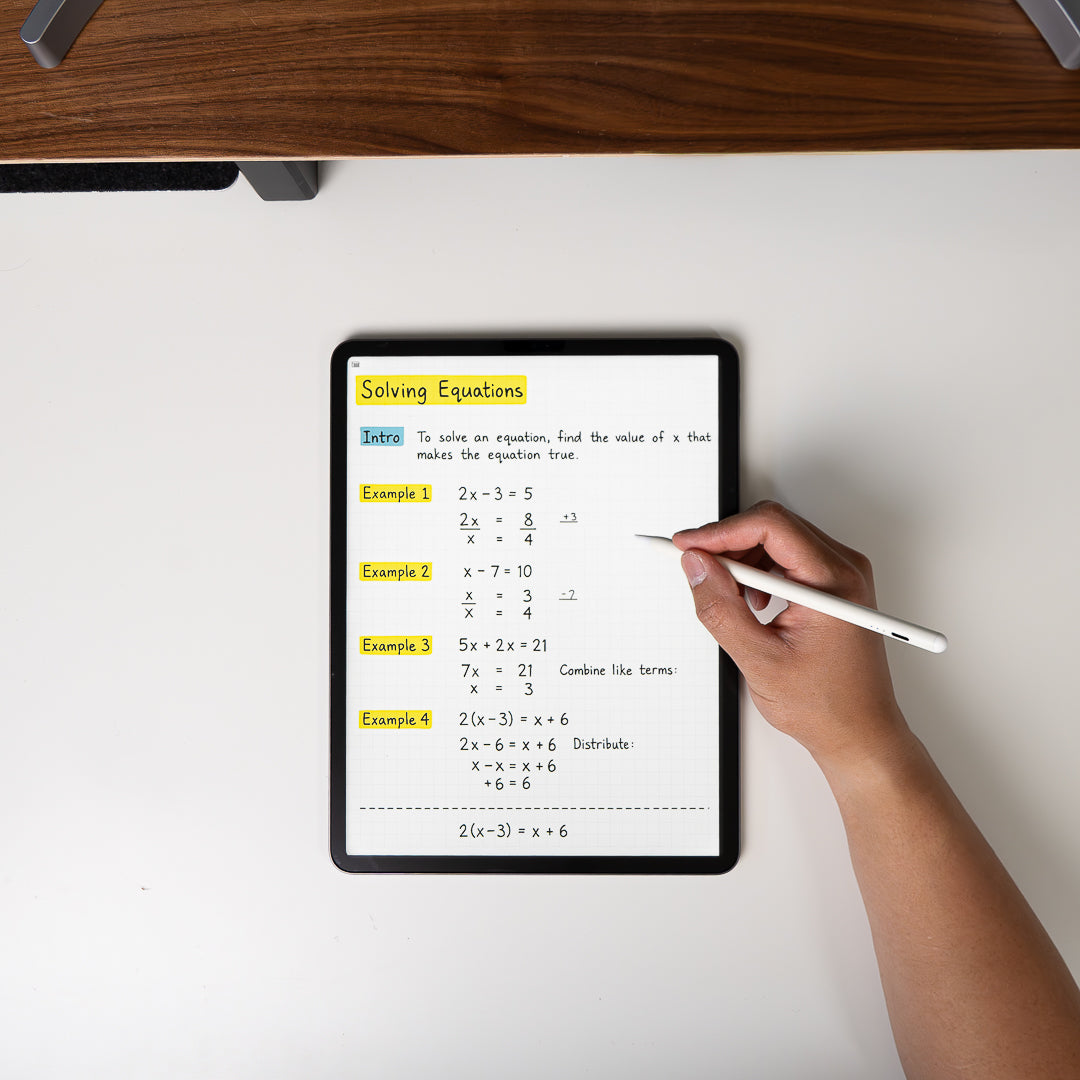 Midas Paper Feel Screen Protector (2 pack) + Midas Pen Tips